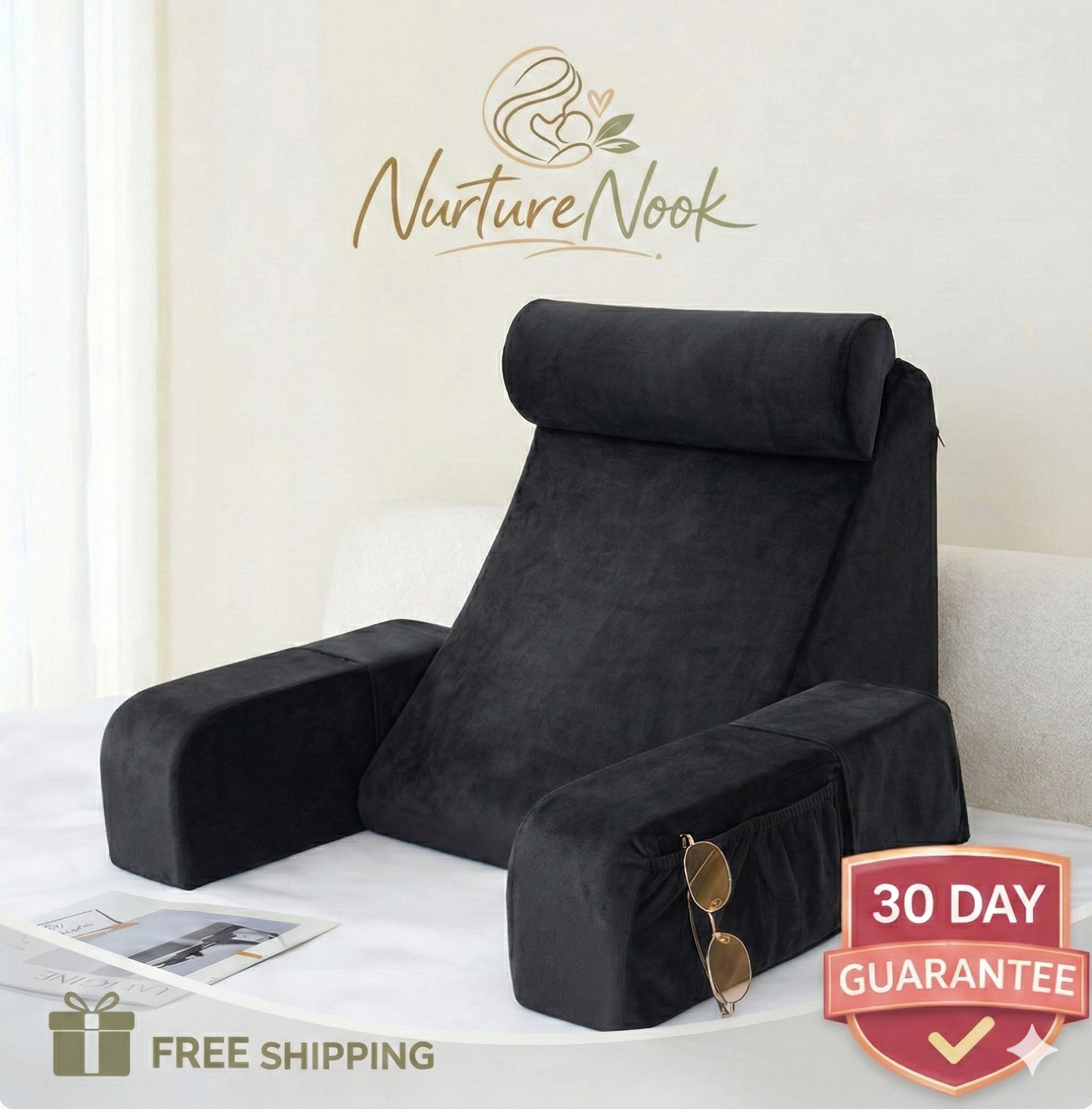 NutureNook™ - Upright Pillow